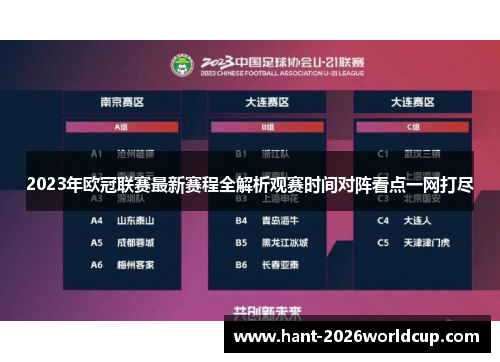 2023年欧冠联赛最新赛程全解析观赛时间对阵看点一网打尽 2023年欧冠联赛最新赛程全解析观赛时间对阵看点一网打尽